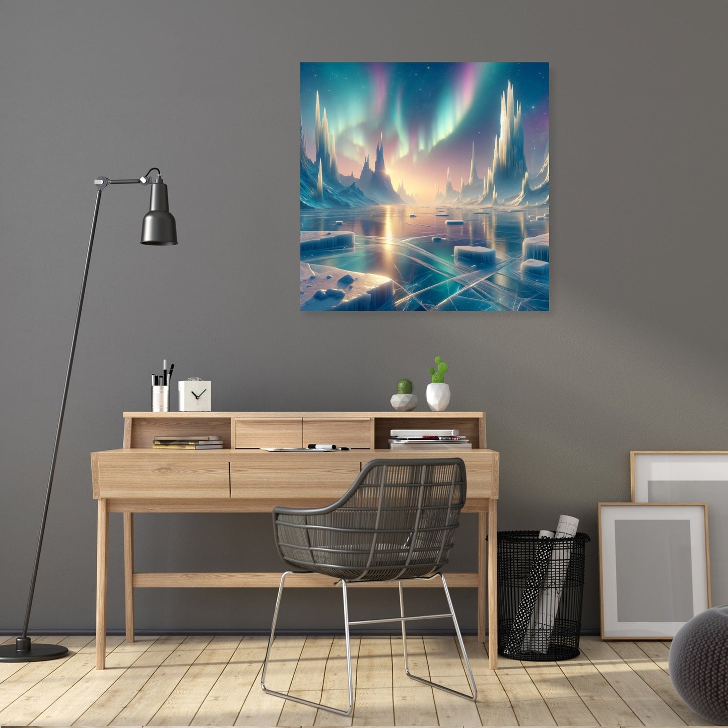 Frozen Serenity Canvas