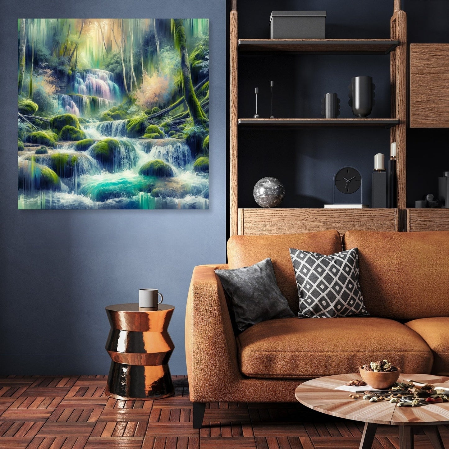 Mystical Waterfall Canvas