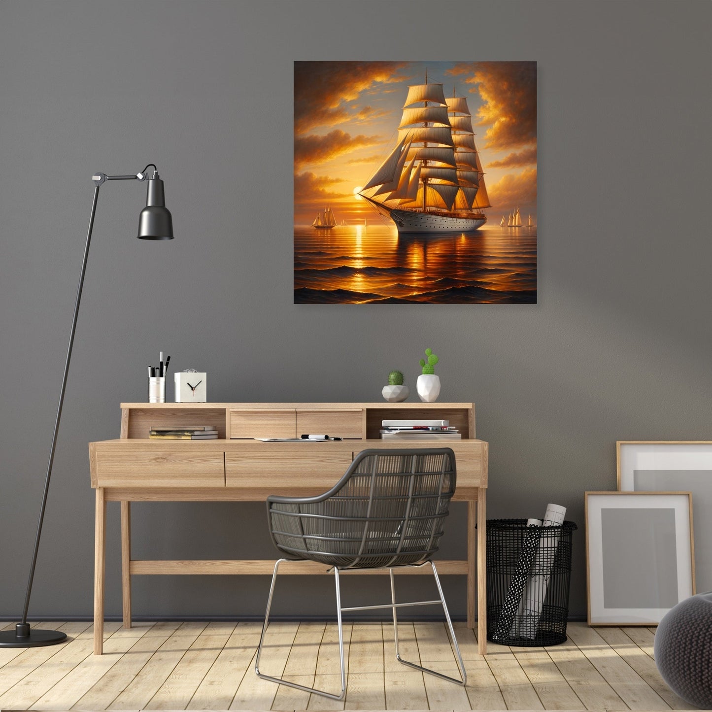Sunset Voyage Canvas