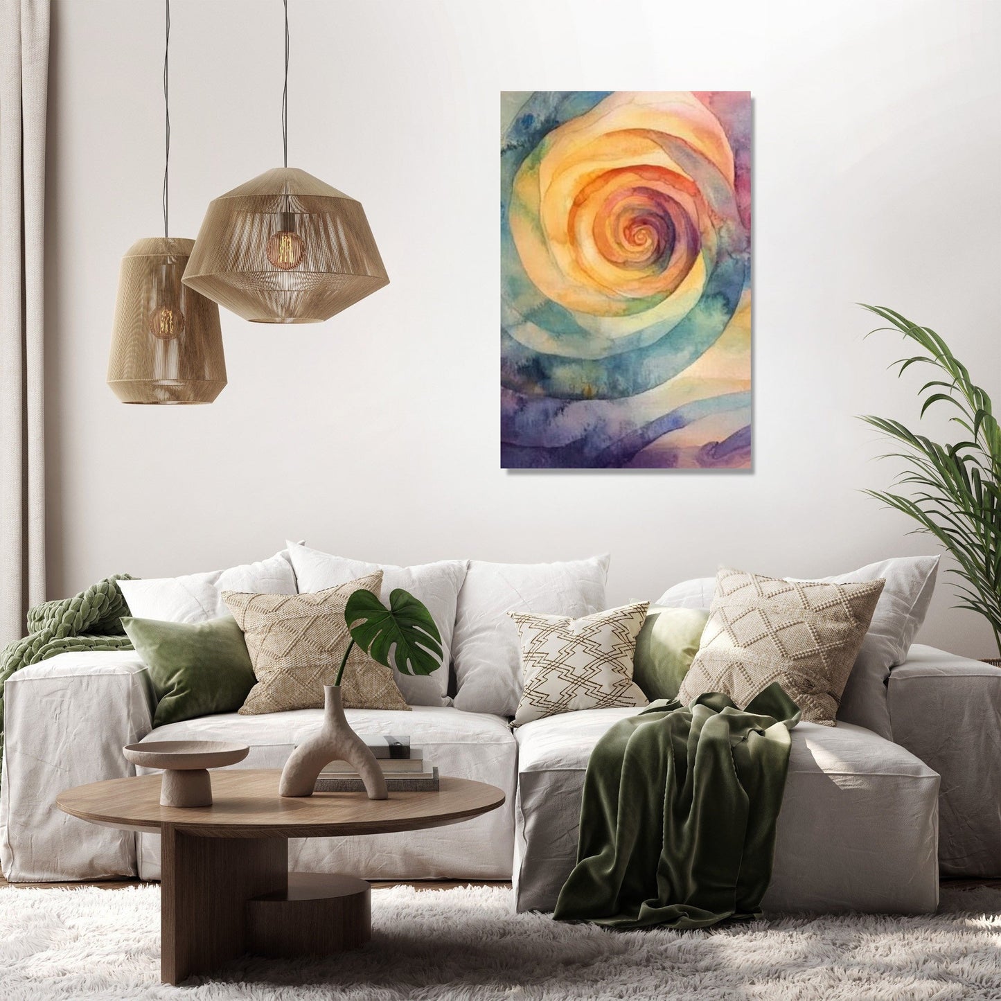 Infinite Reflection Canvas