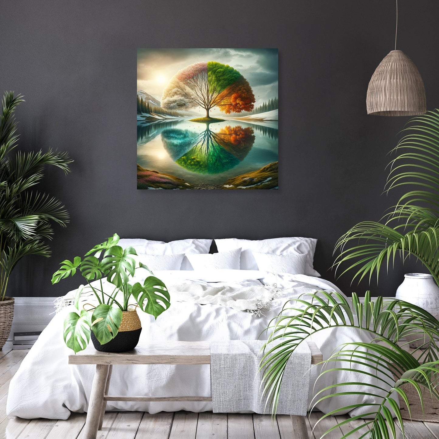 Seasonal Reflections Canvas
