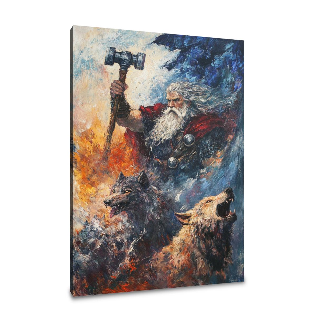Hammer of Legends Canvas