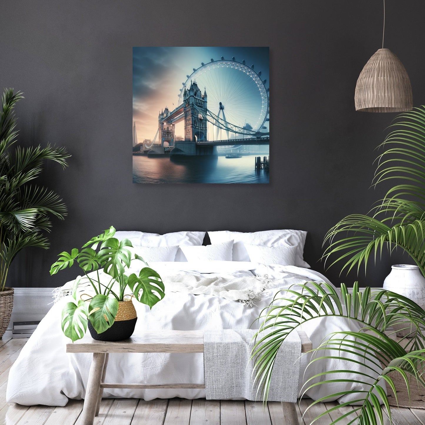 London Architectural Harmony Canvas