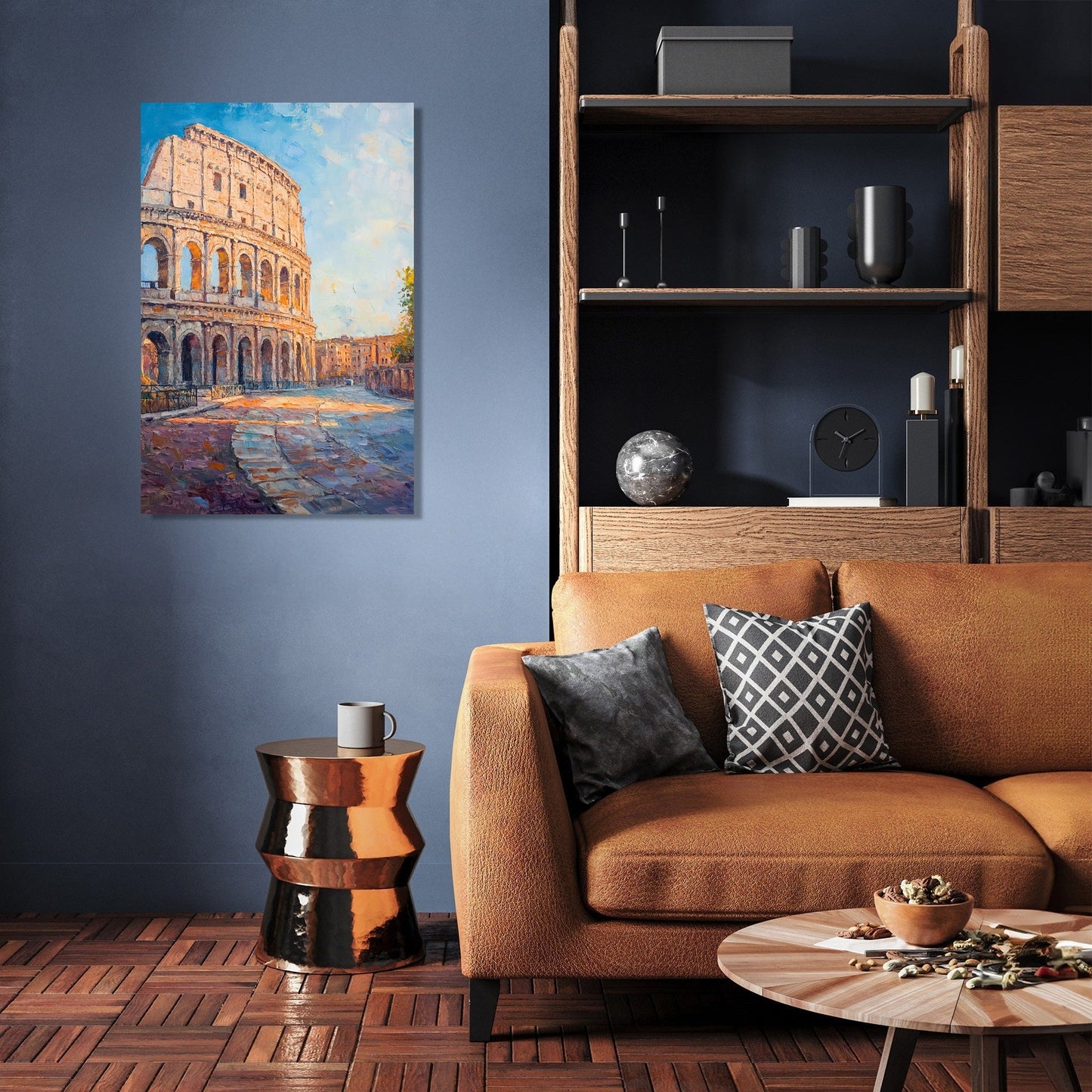 Timeless Majesty of the Colosseum Canvas