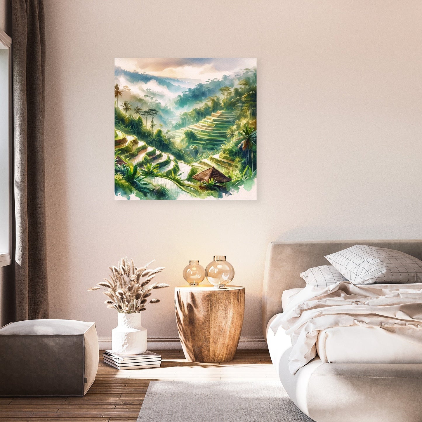 Ubud Tranquility Canvas