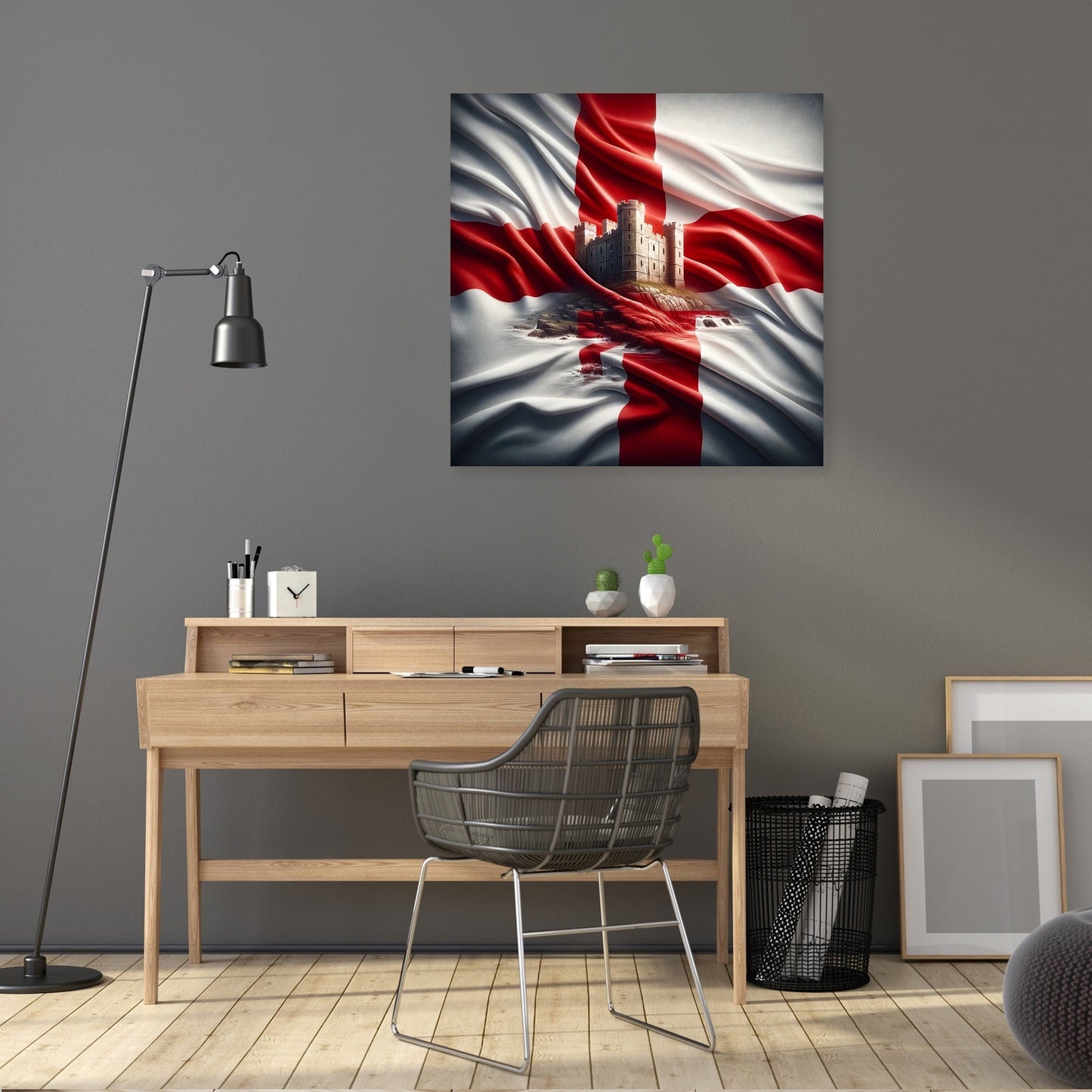 Fortress Cross Canvas