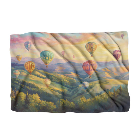 Whimsical Balloon Dream Blanket