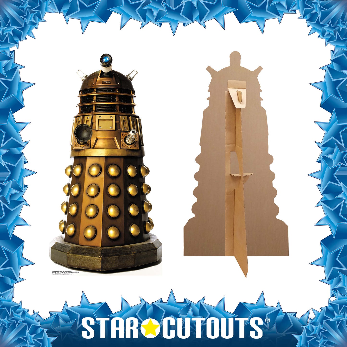 SC916 Dalek Caan STAR MINI Cardboard Cut Out Height 95cm