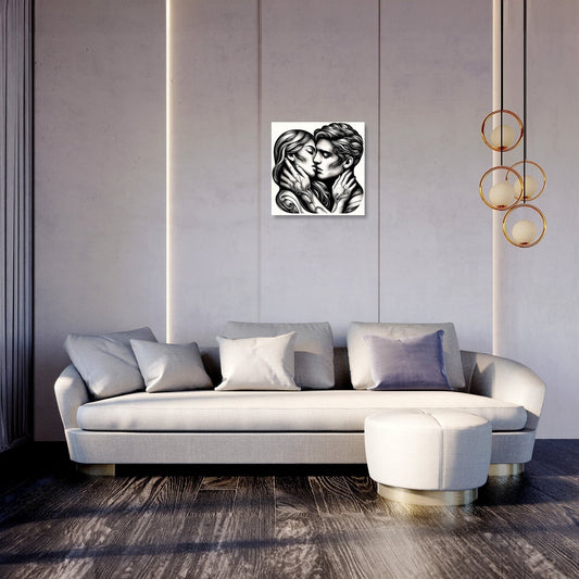 Golden Kiss Canvas