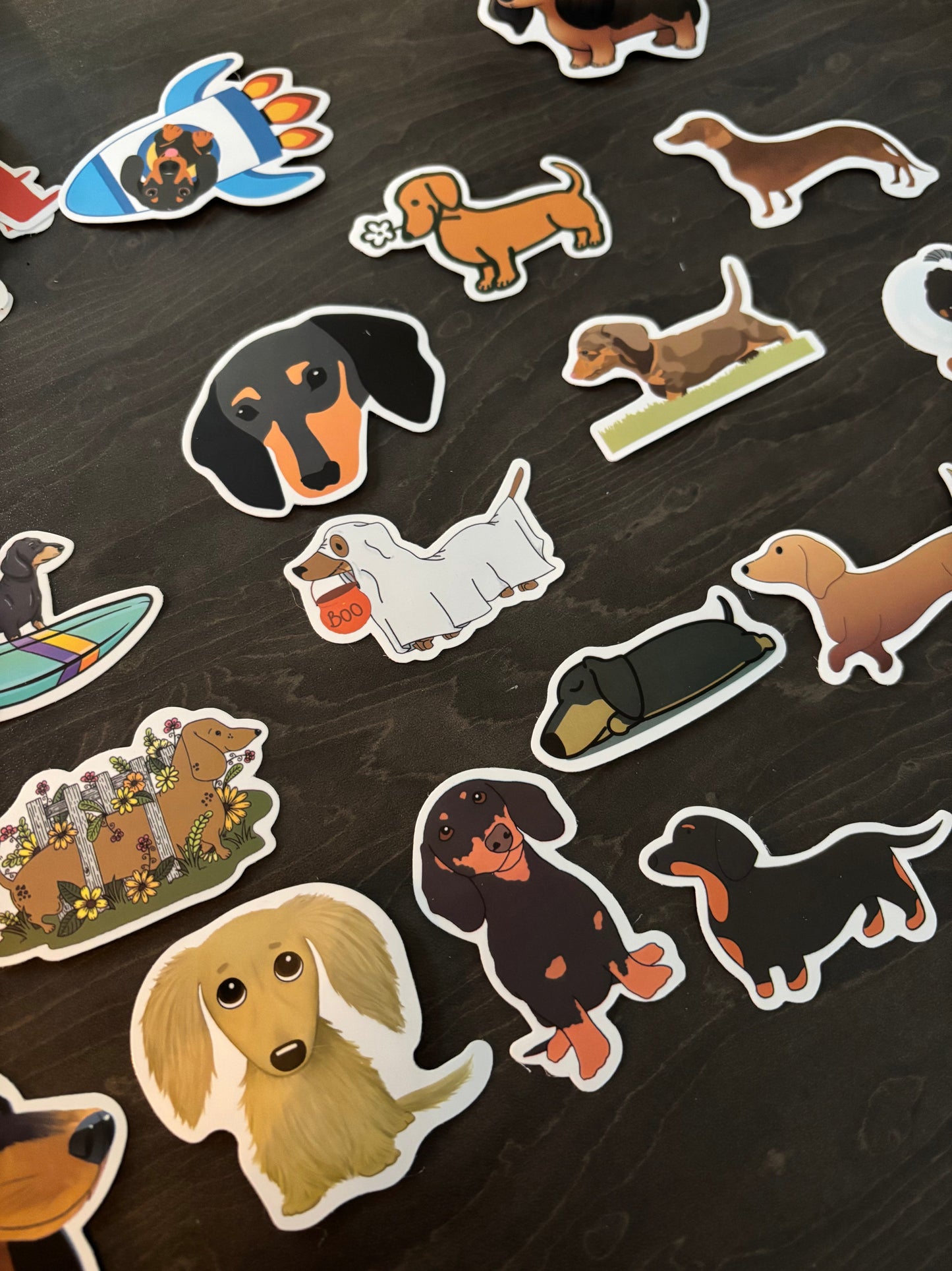 Dachshund Stickers x 20