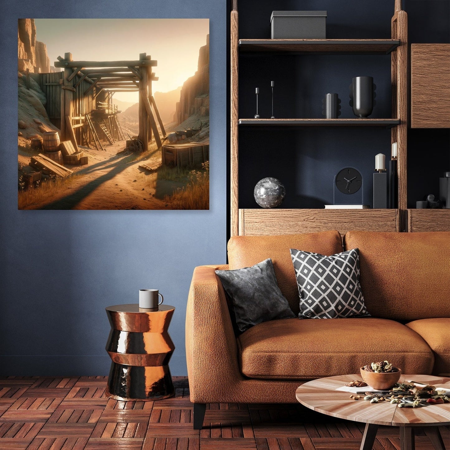 Desolate Gold Canvas