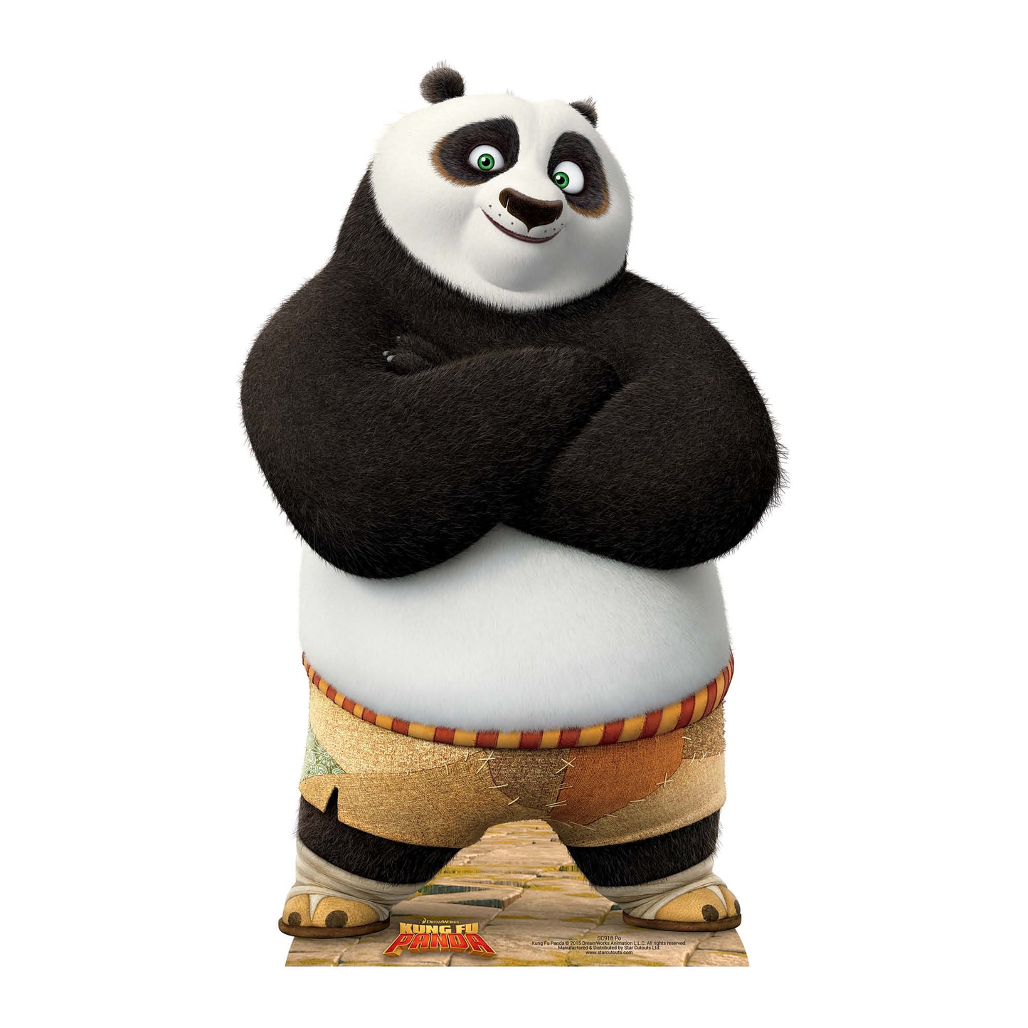 SC918 Po Ping (Kung Fu Panda) (STAR MINI) Cardboard Cut Out Height 95cm