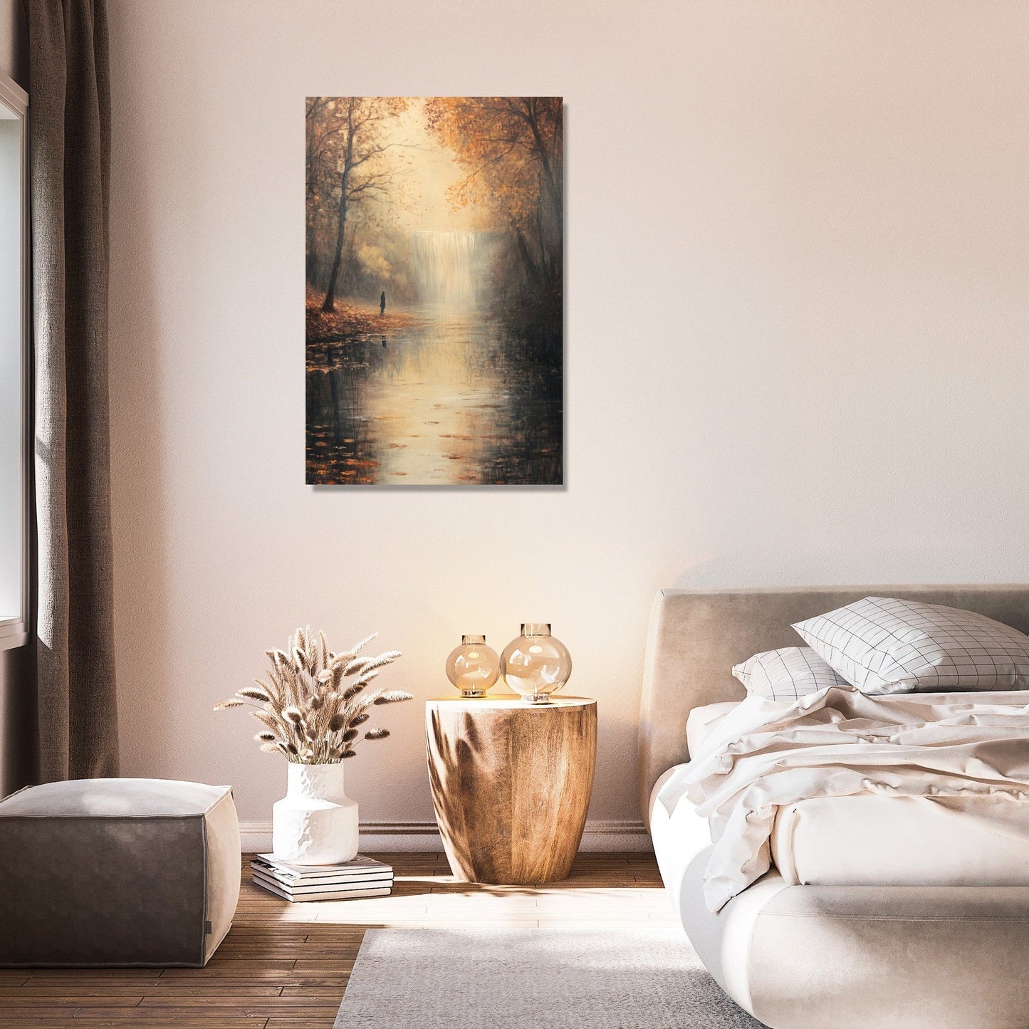 Melancholic Reflections Canvas
