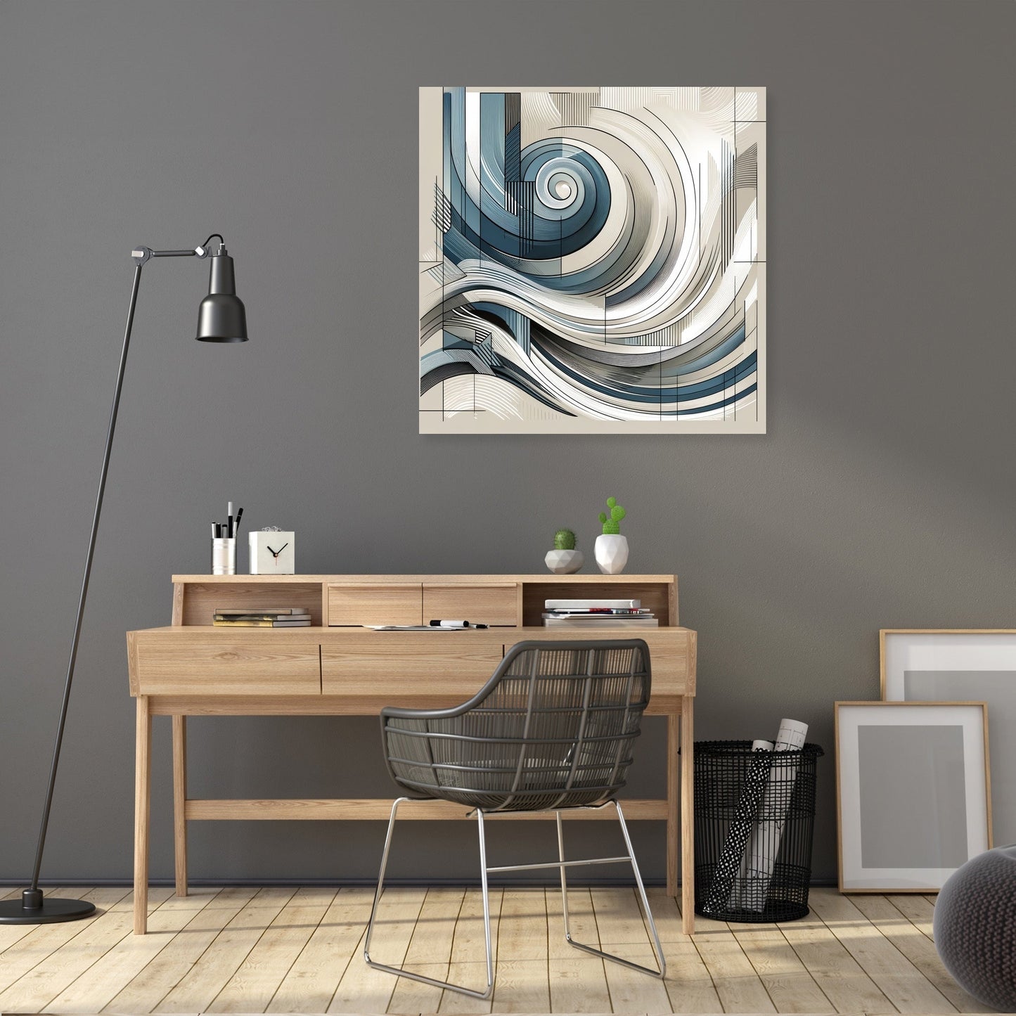 Dynamic Swirls Canvas