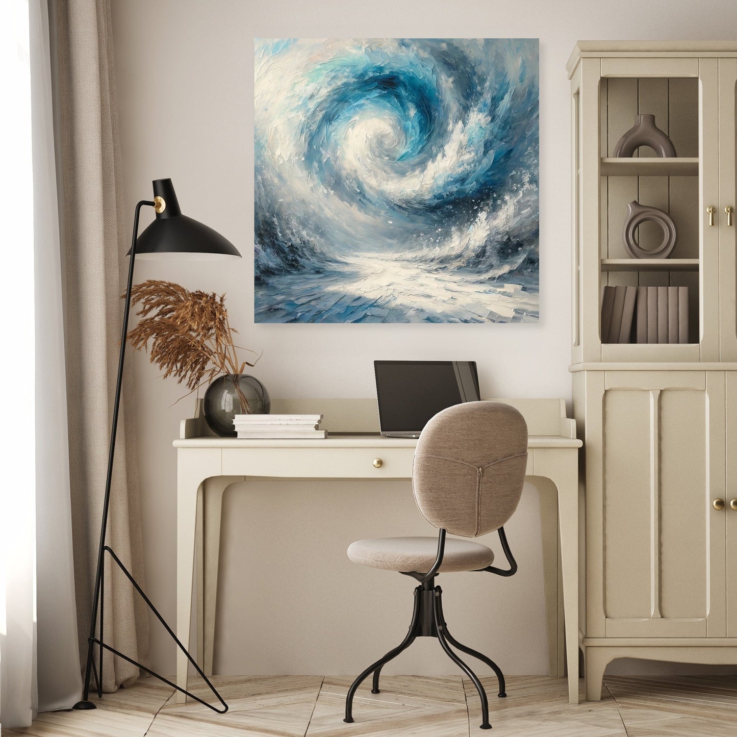 Blizzard's Embrace Canvas