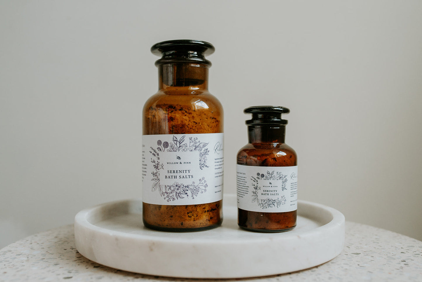 Serenity Mineral Bath Salts - Lavender, Begamot (Calm)