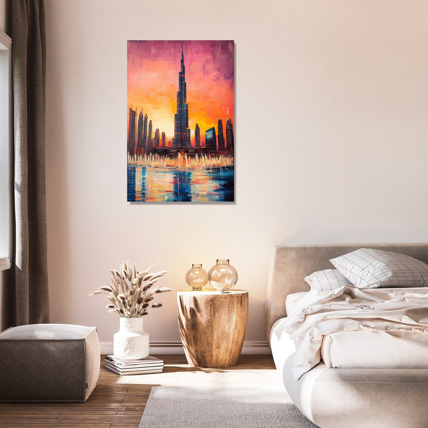 Burj Khalifa Sunrise Canvas