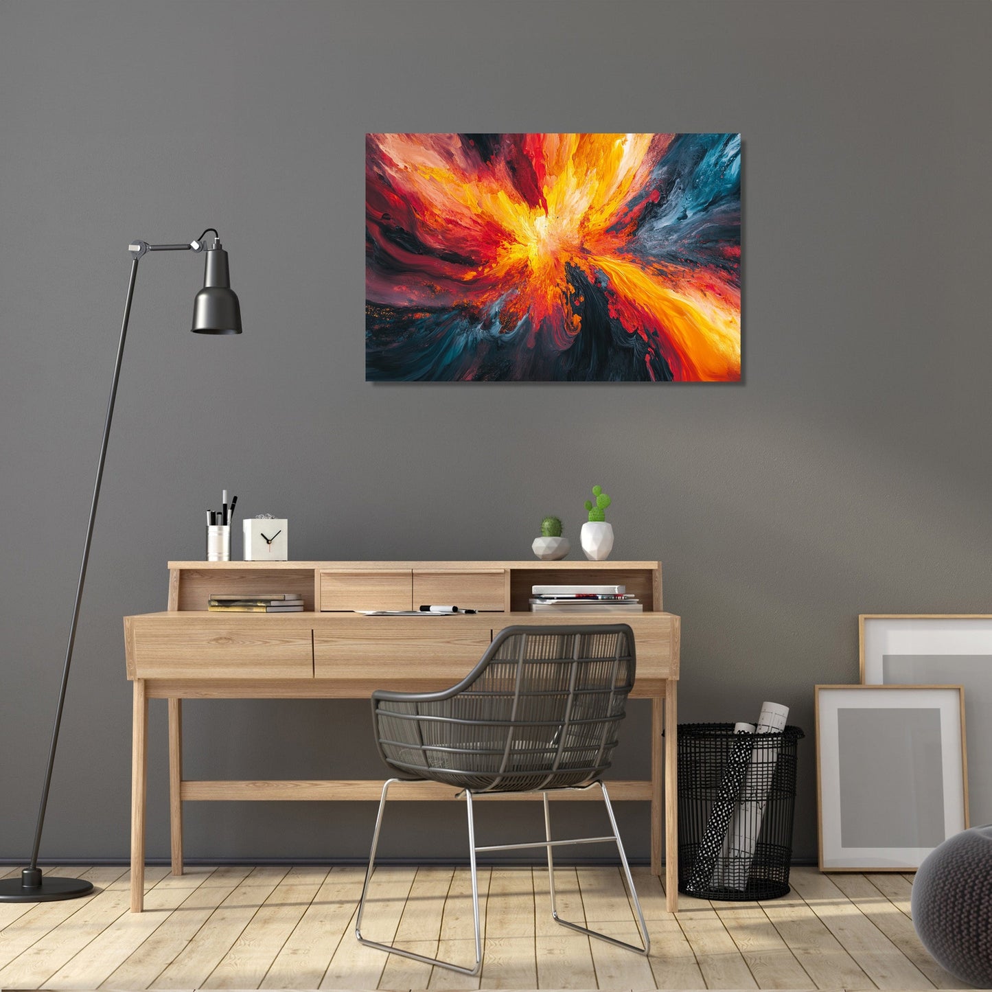 Volcano of Energy Canvas
