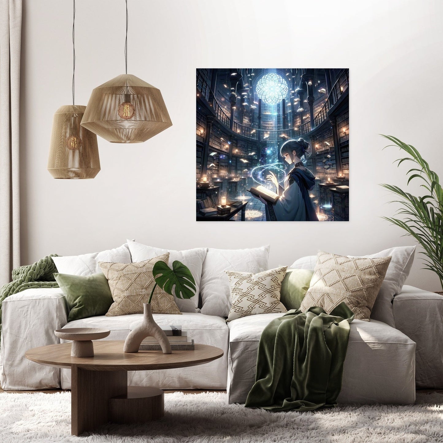 Sorceress's Sanctum Canvas