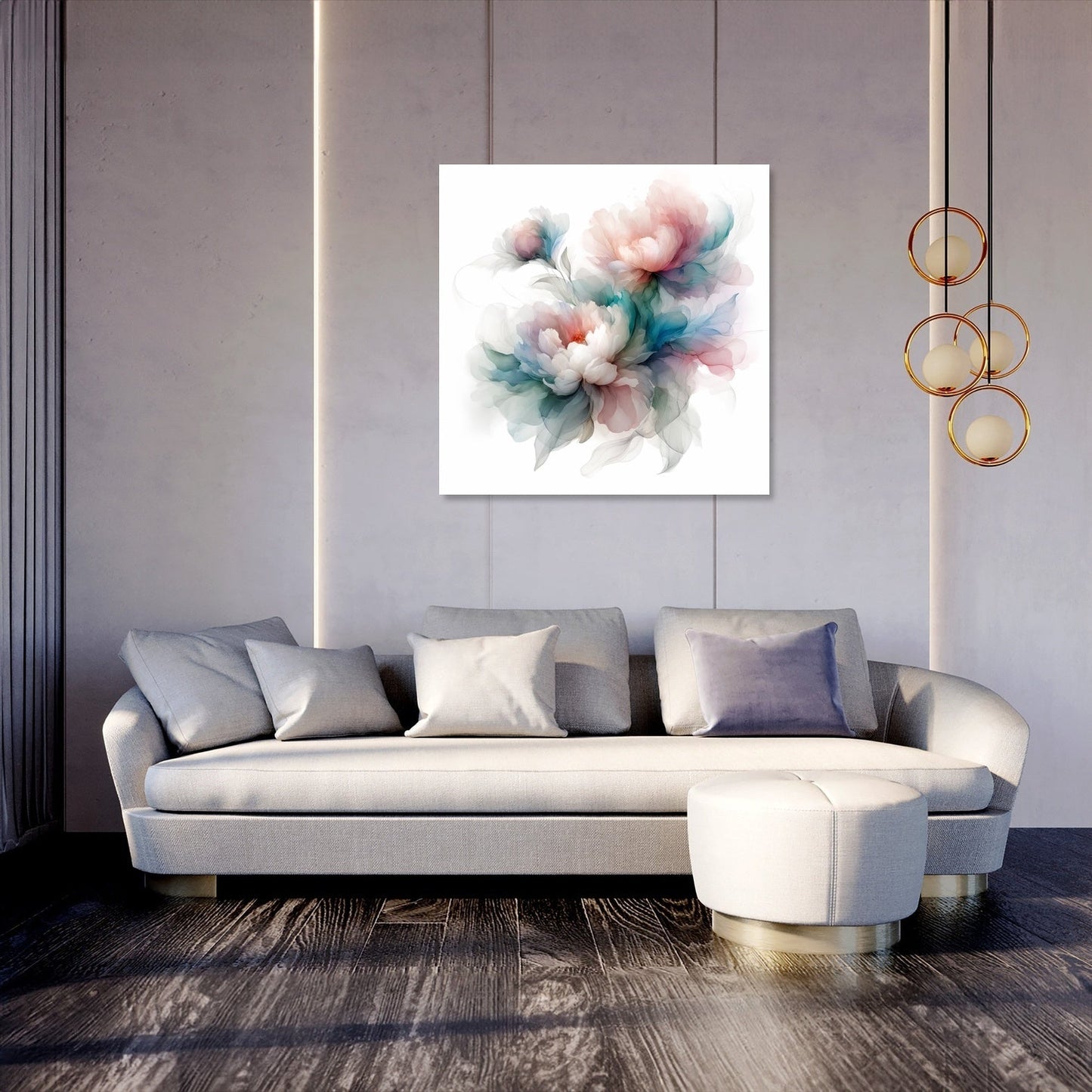 Peony Whispers Canvas