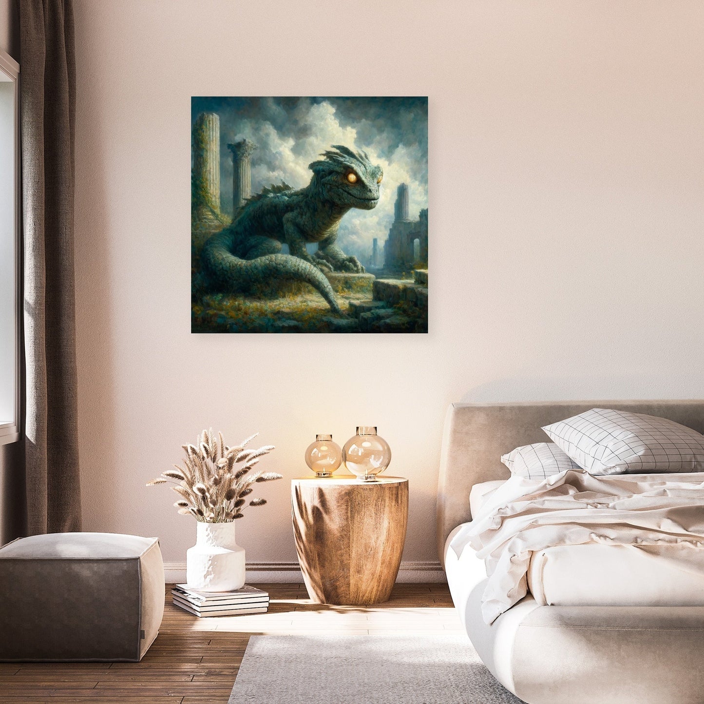 Forgotten Basilisk Ruins Canvas