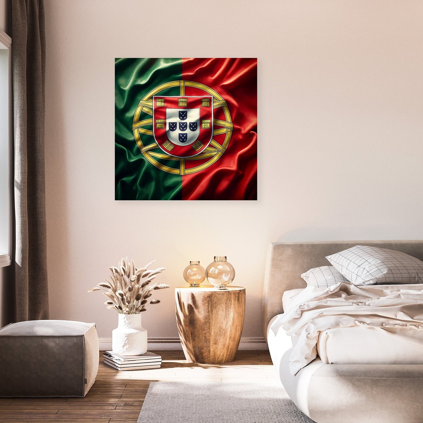 Portugal Flag Canvas