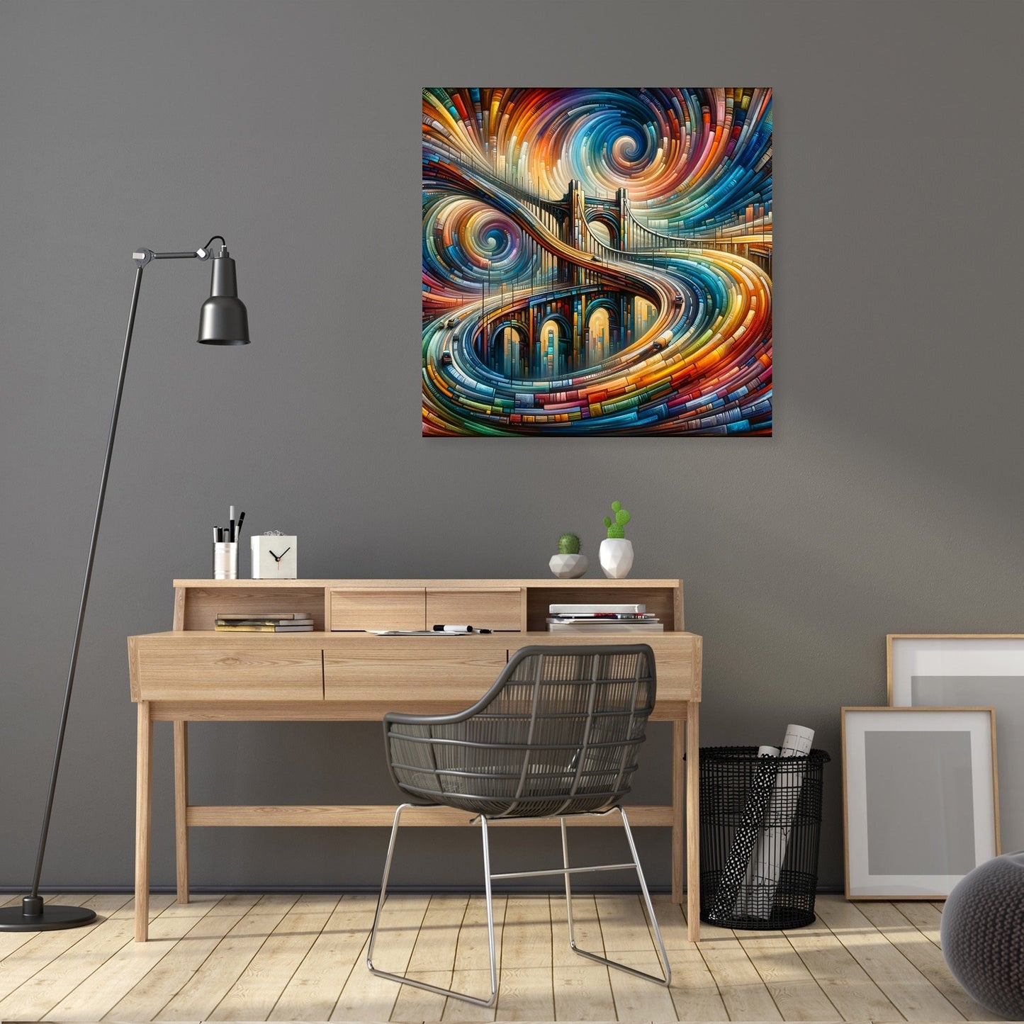 Timeless Bridge Spectrum Canvas
