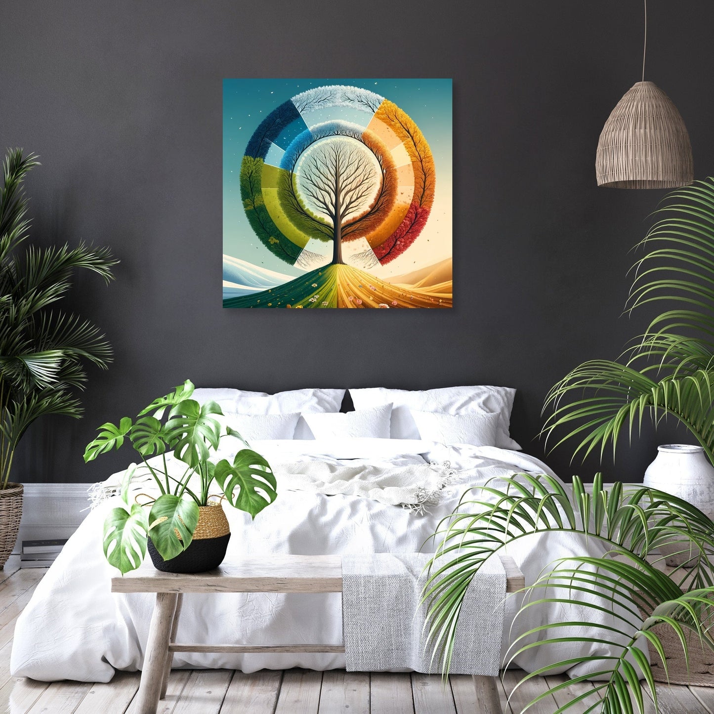 Cycle of Seasons Canvas