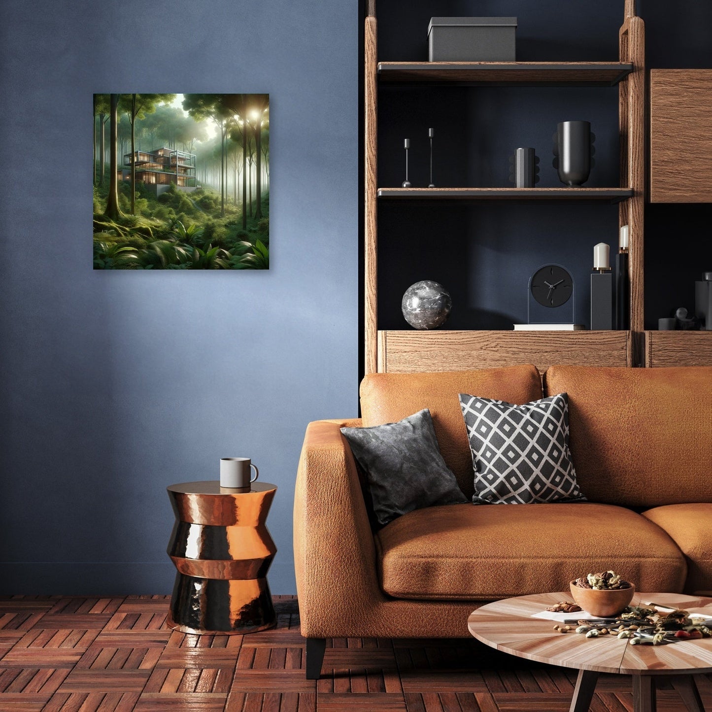 Nature's Contemporary Dance Canvas