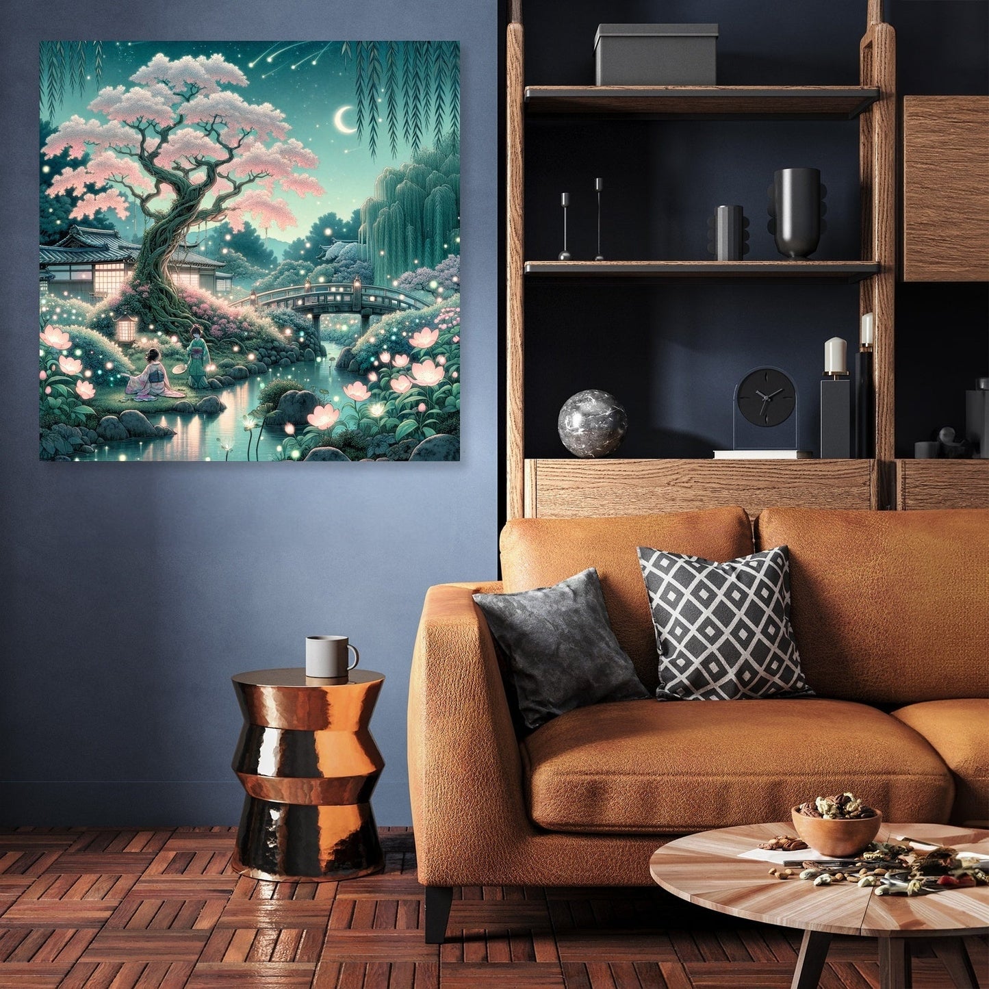 Enchanted Blossom Retreat Canvas