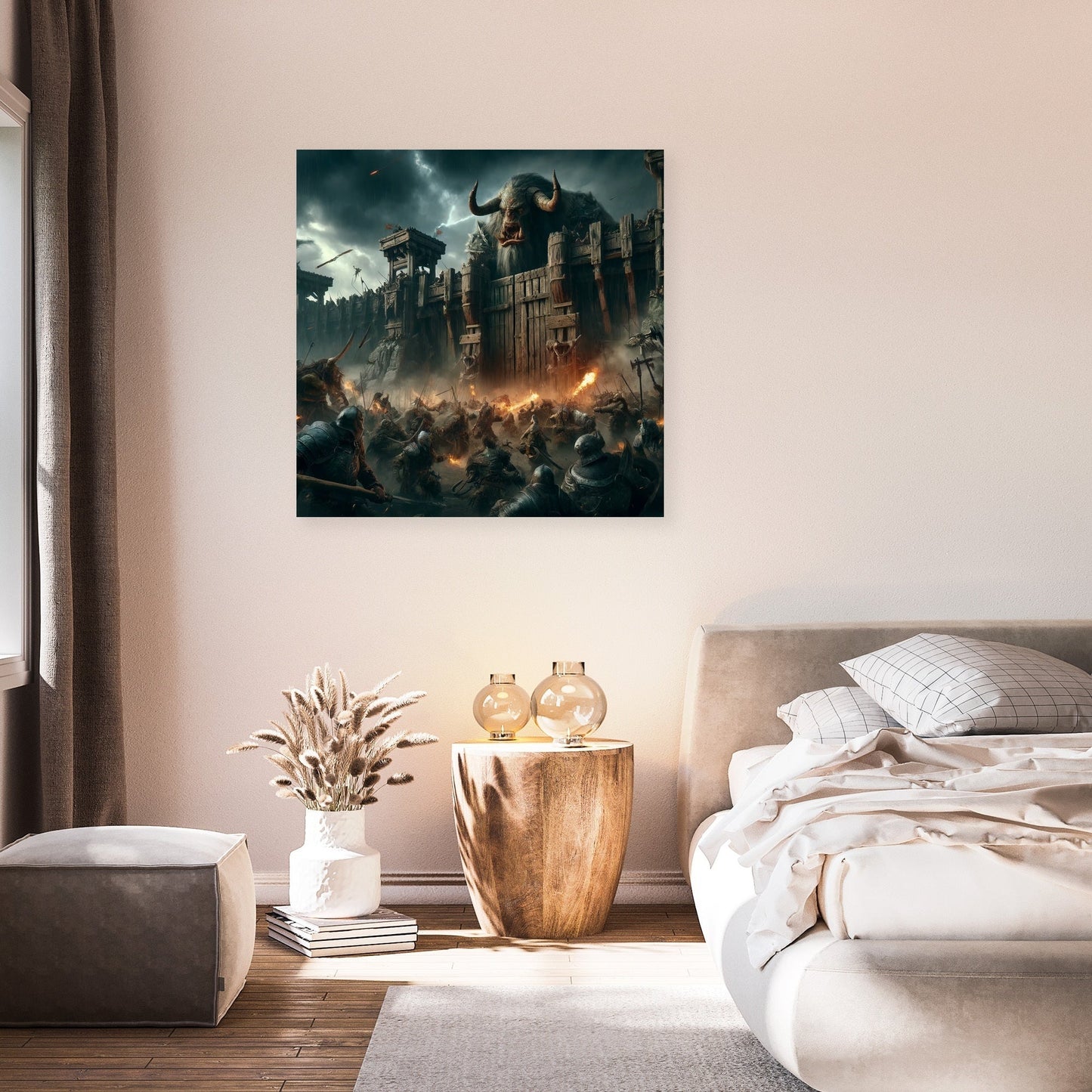 Assault on the Orc Fortress Canvas