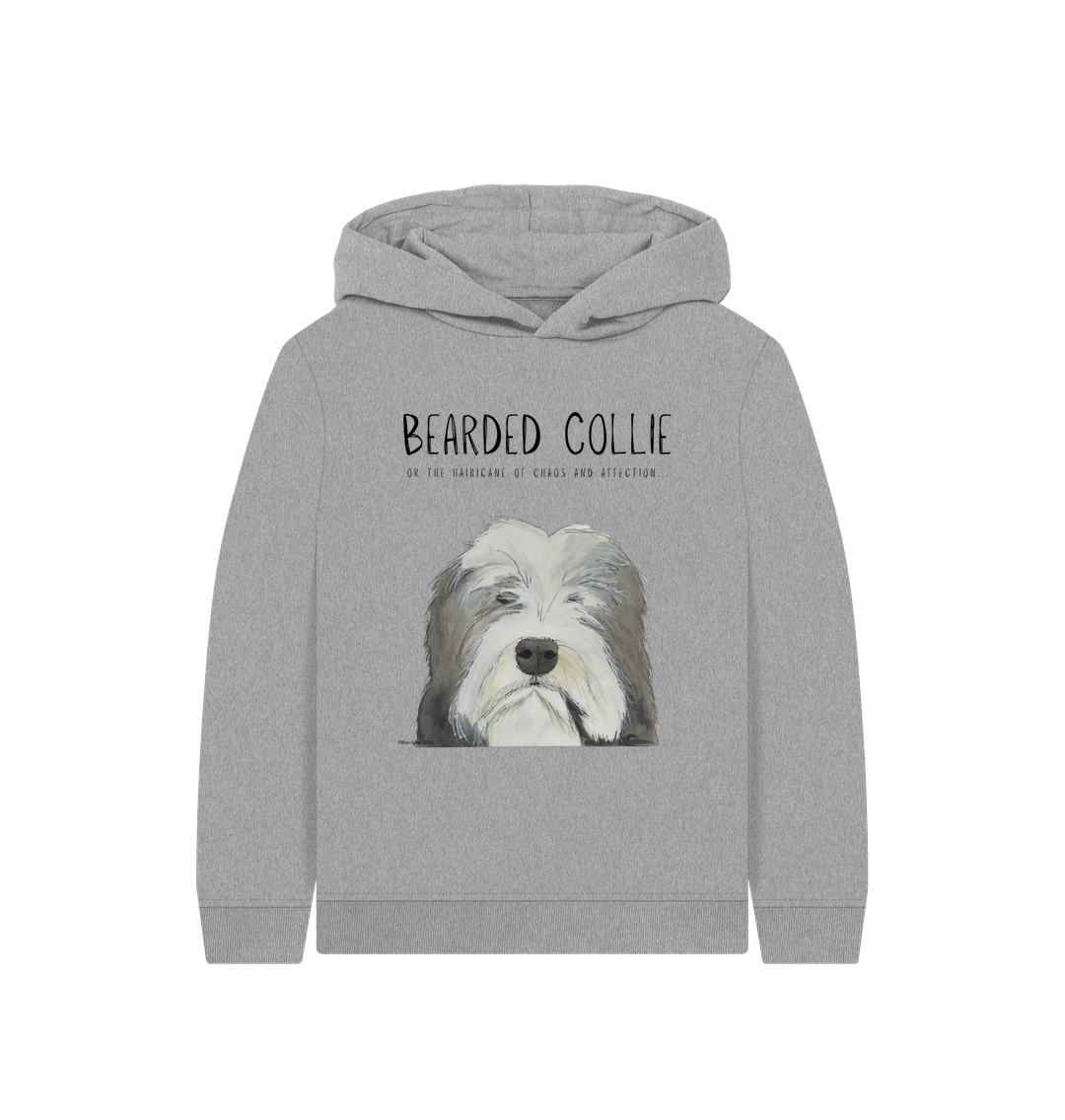 The Bearded Collie Hoodie: A Hairicane of Cozy Chaos for Kids