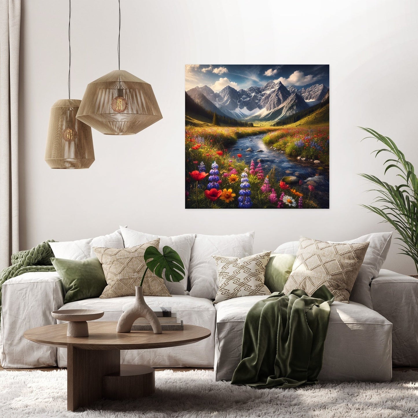 Mountain Harmony Canvas