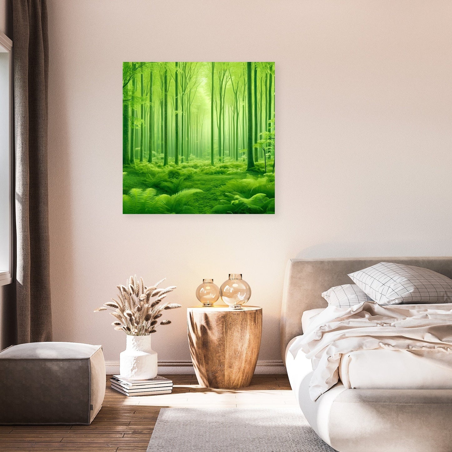 Lime Green Canopy Canvas