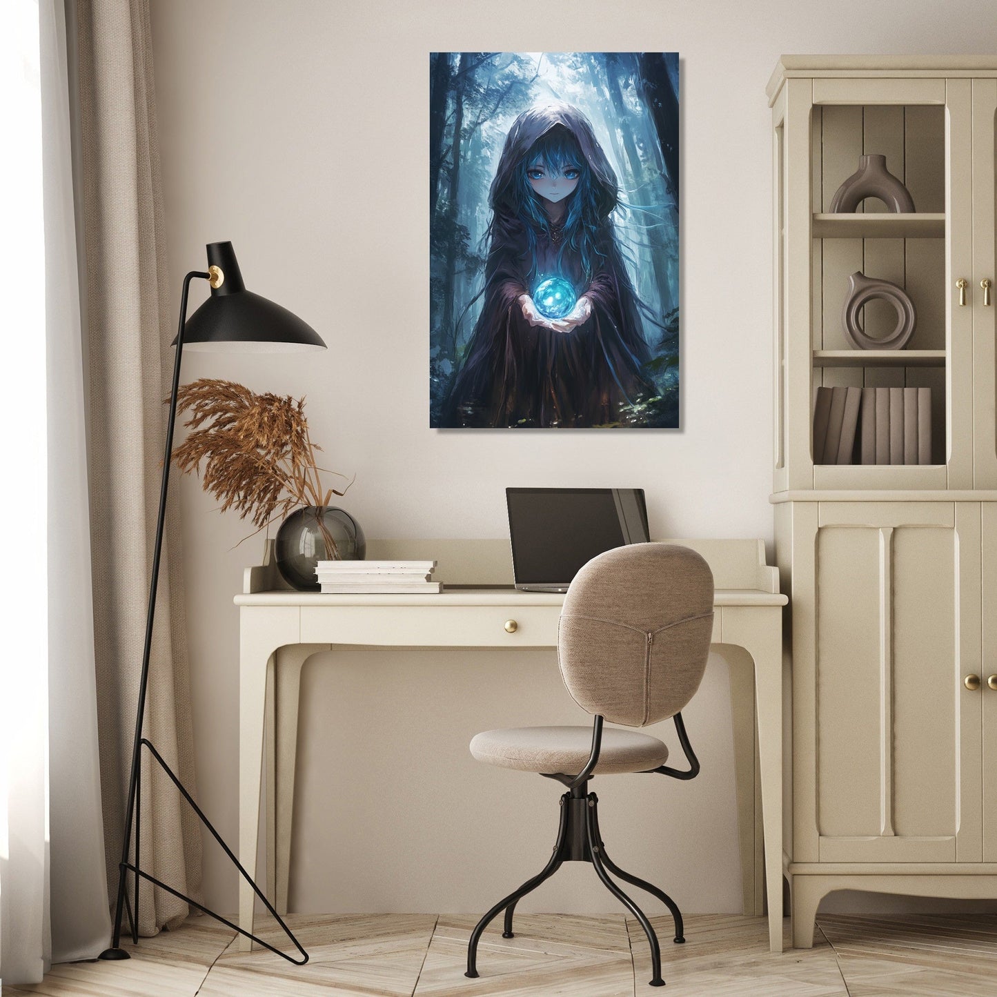 Sorceress of the Enchanted Canvas