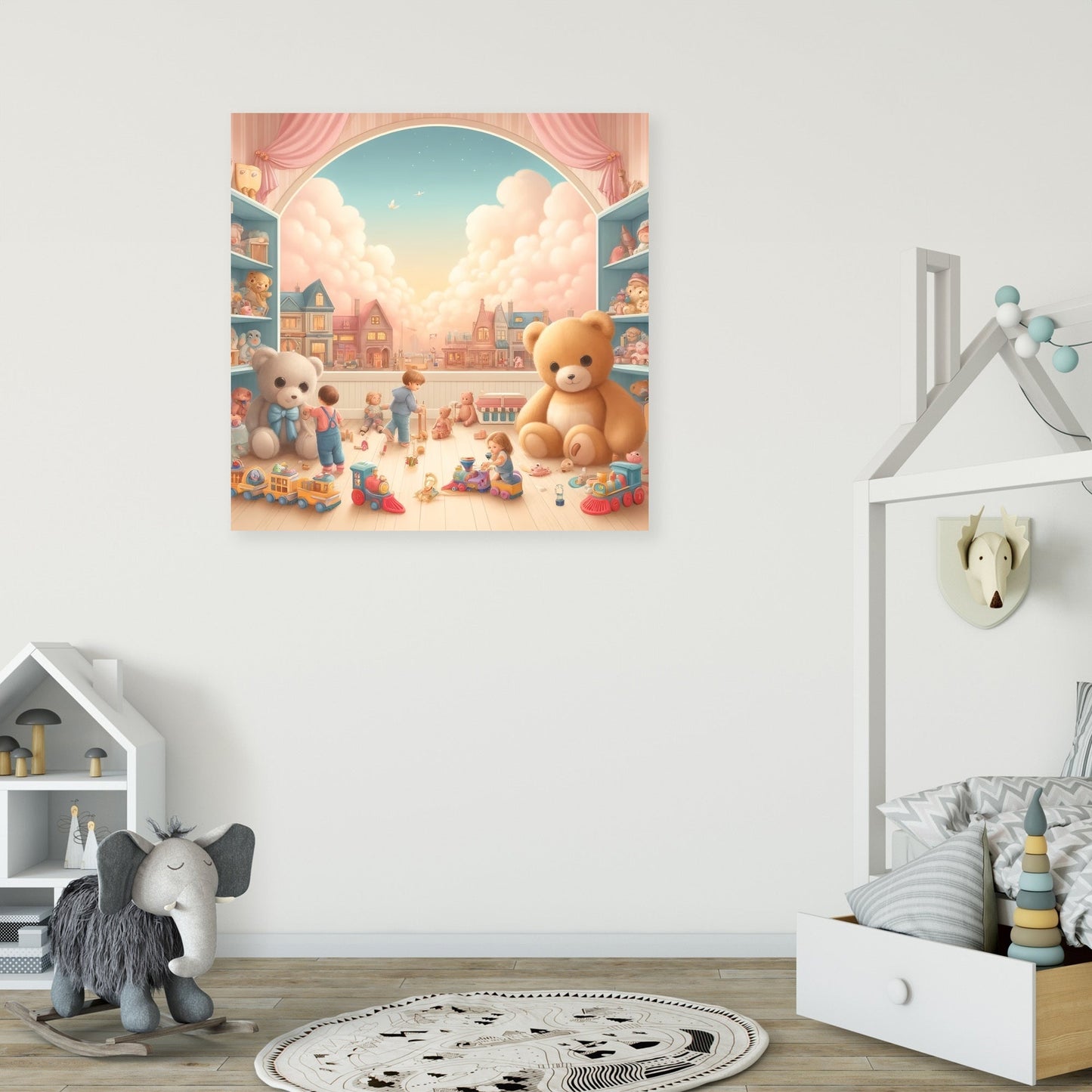 Toyland Magic Canvas