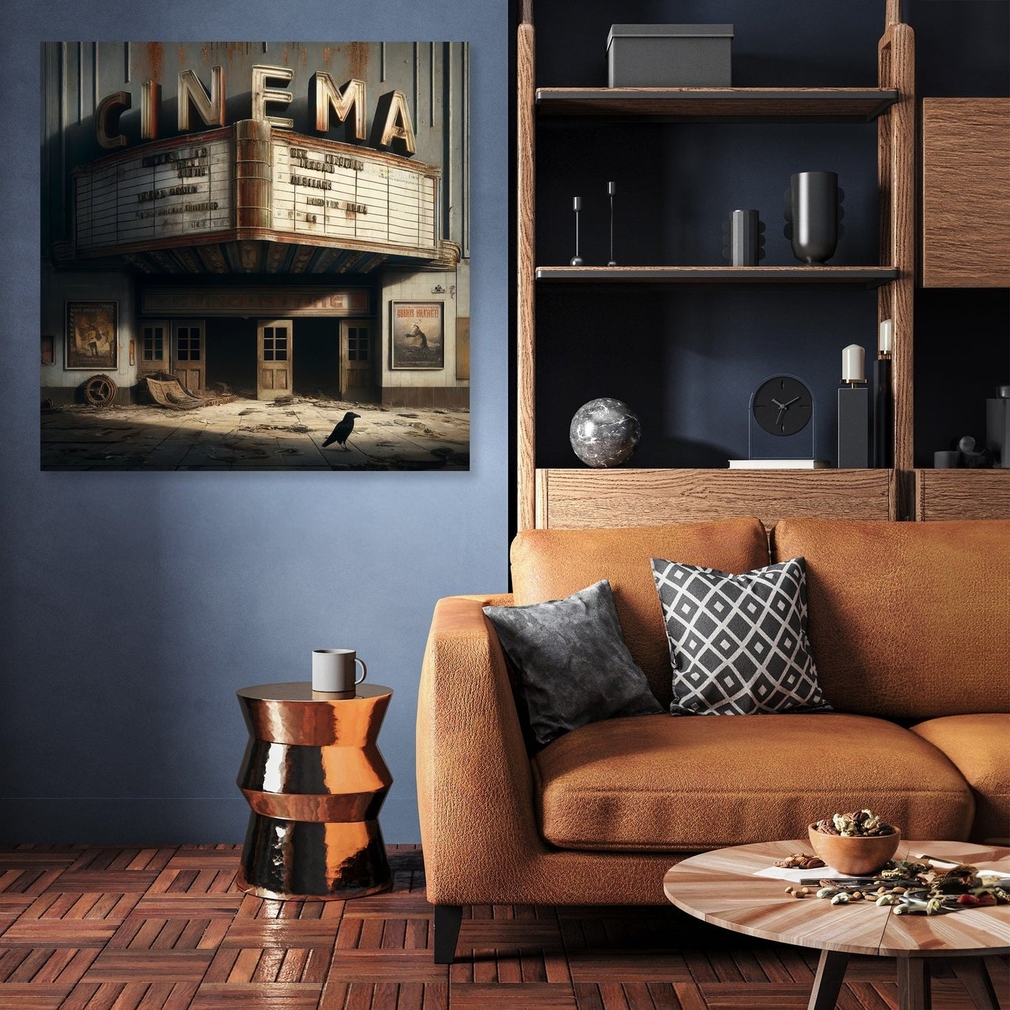 Silent Cinema Canvas
