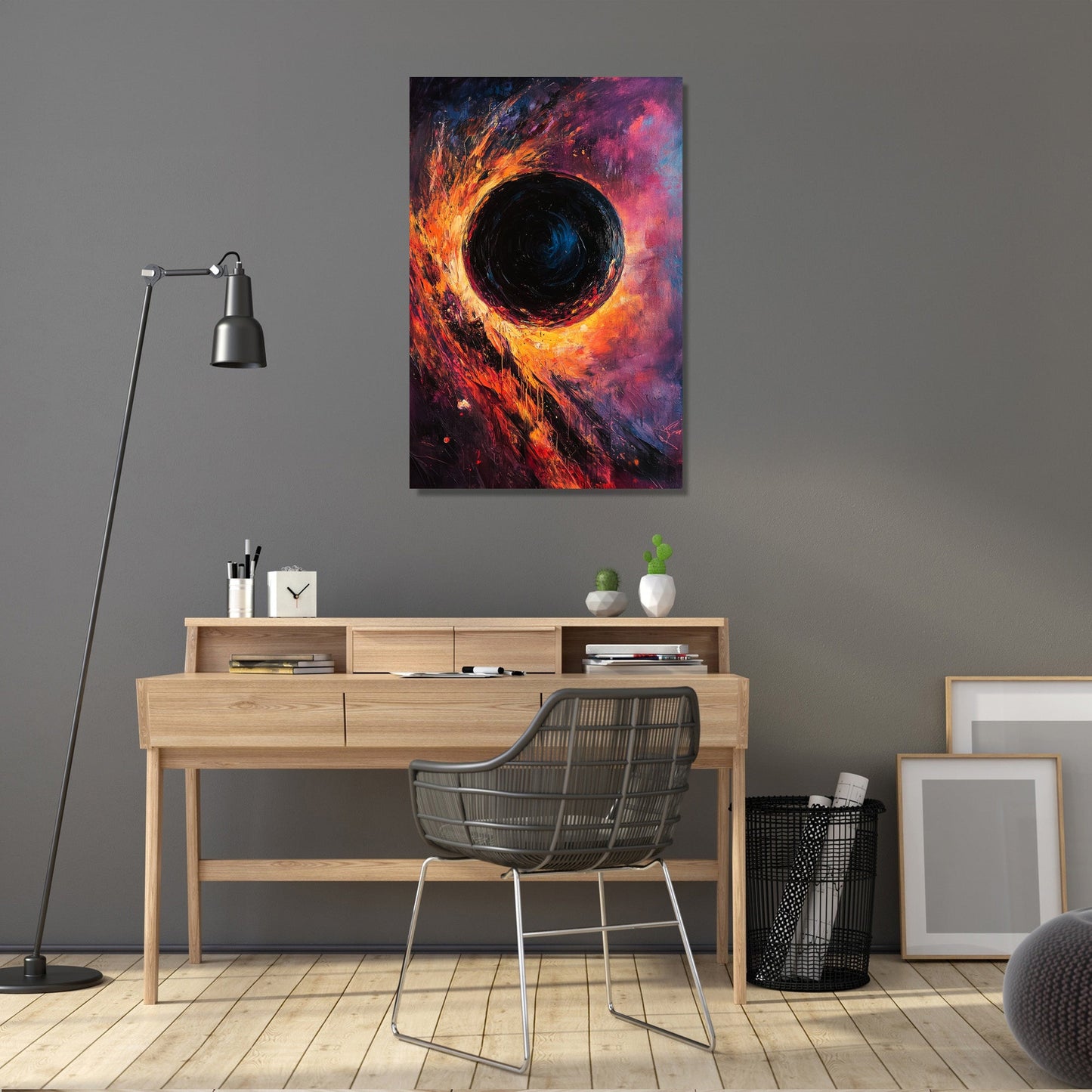 Black Hole Convergence Canvas