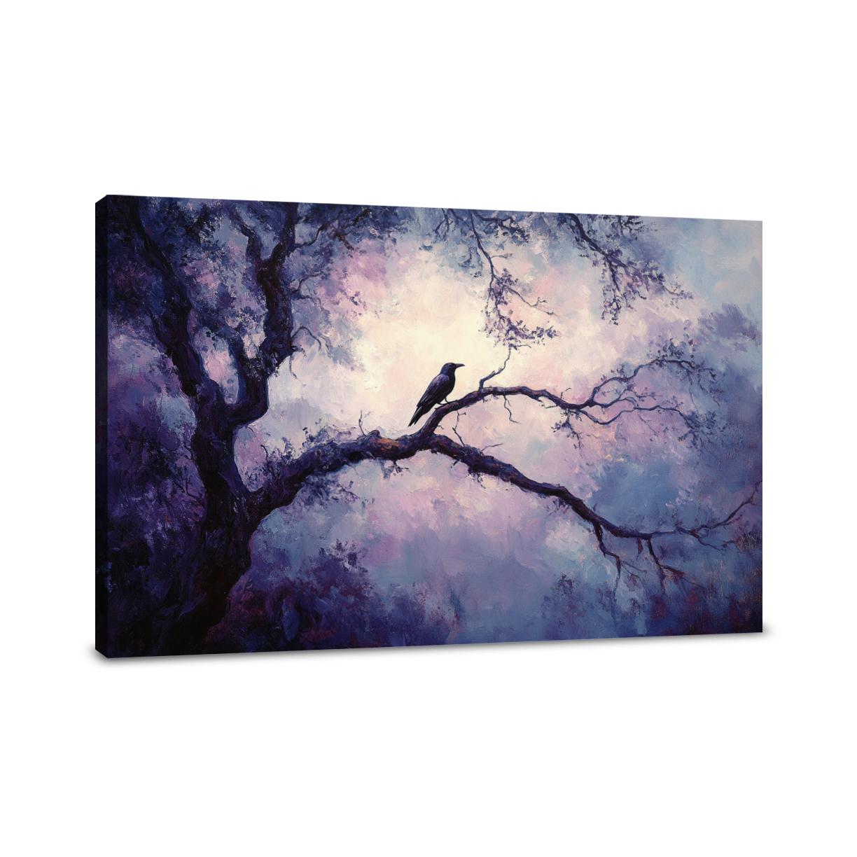 Raven's Solitude Canvas