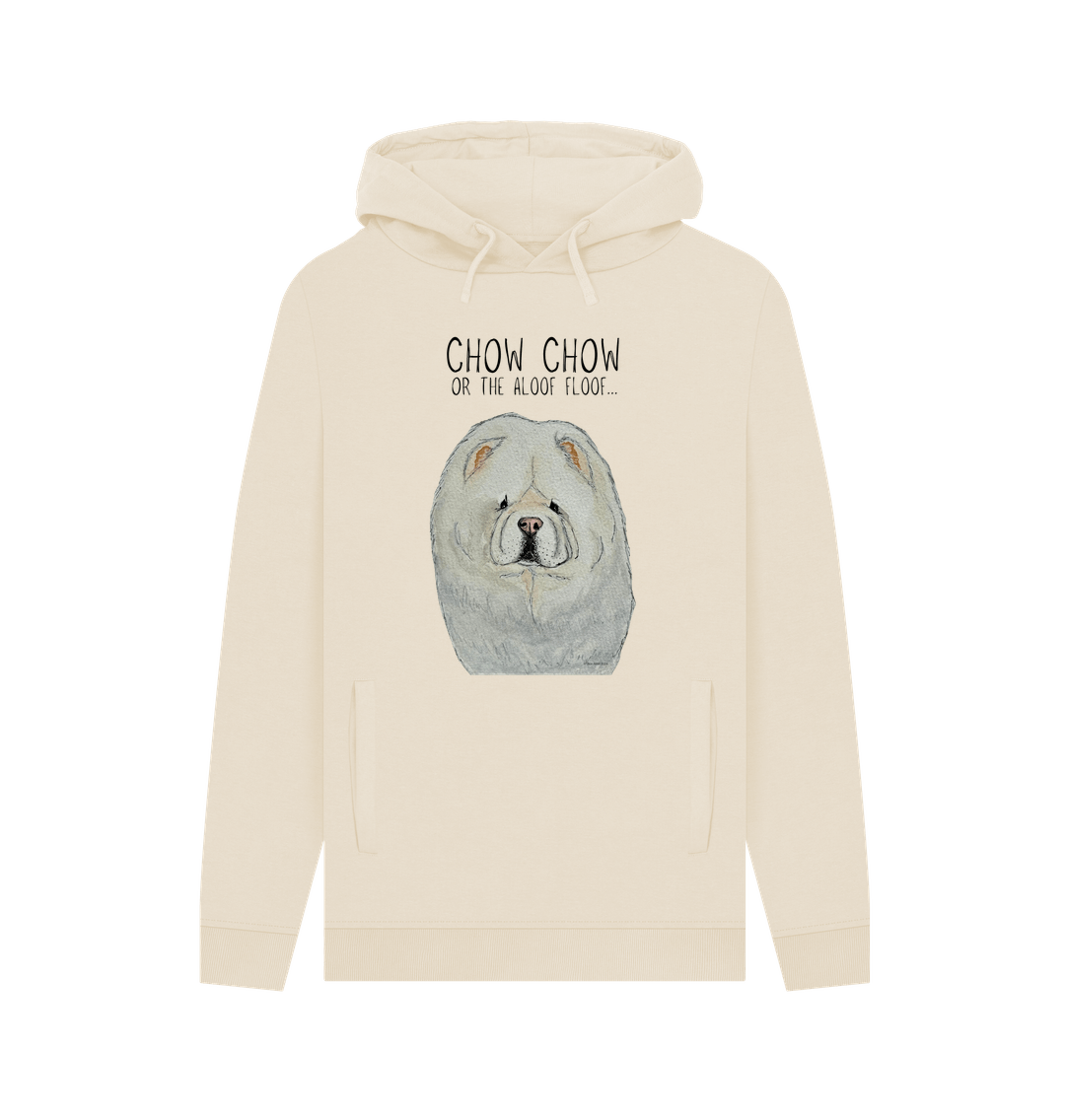 Cream Chow Chow Men's Hoodie – Cozy Up with the Aloof Floof