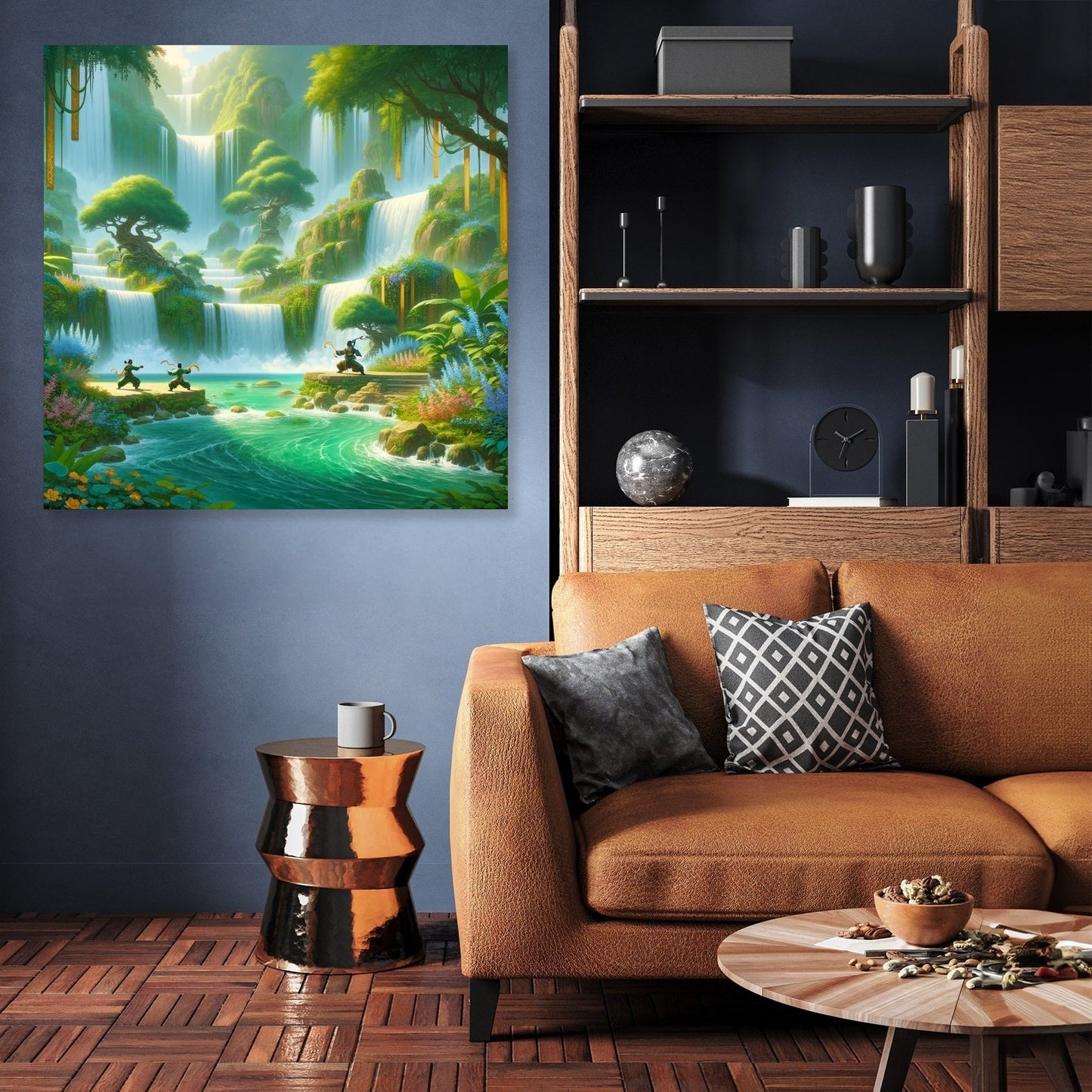 Pandaren Falls Canvas