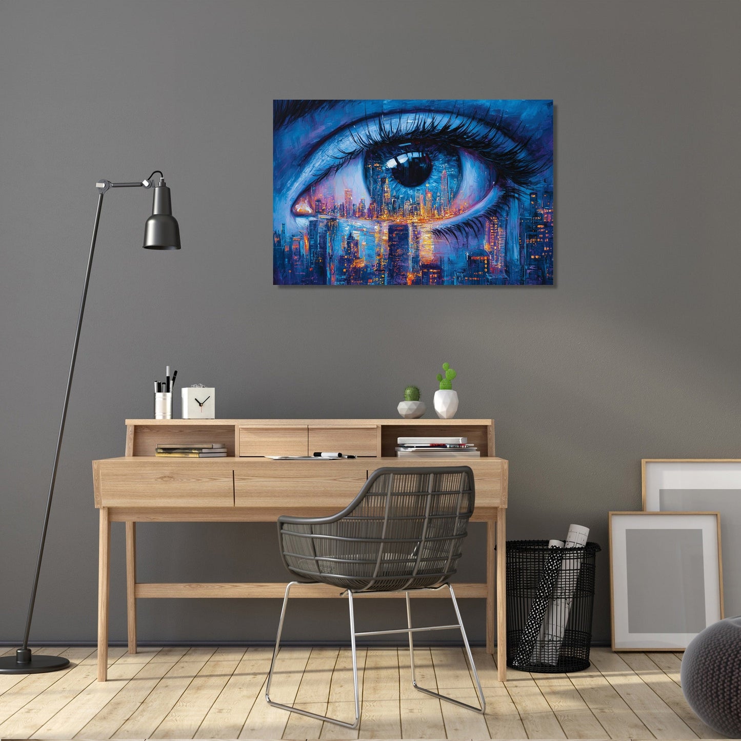 Urban Reflection Canvas