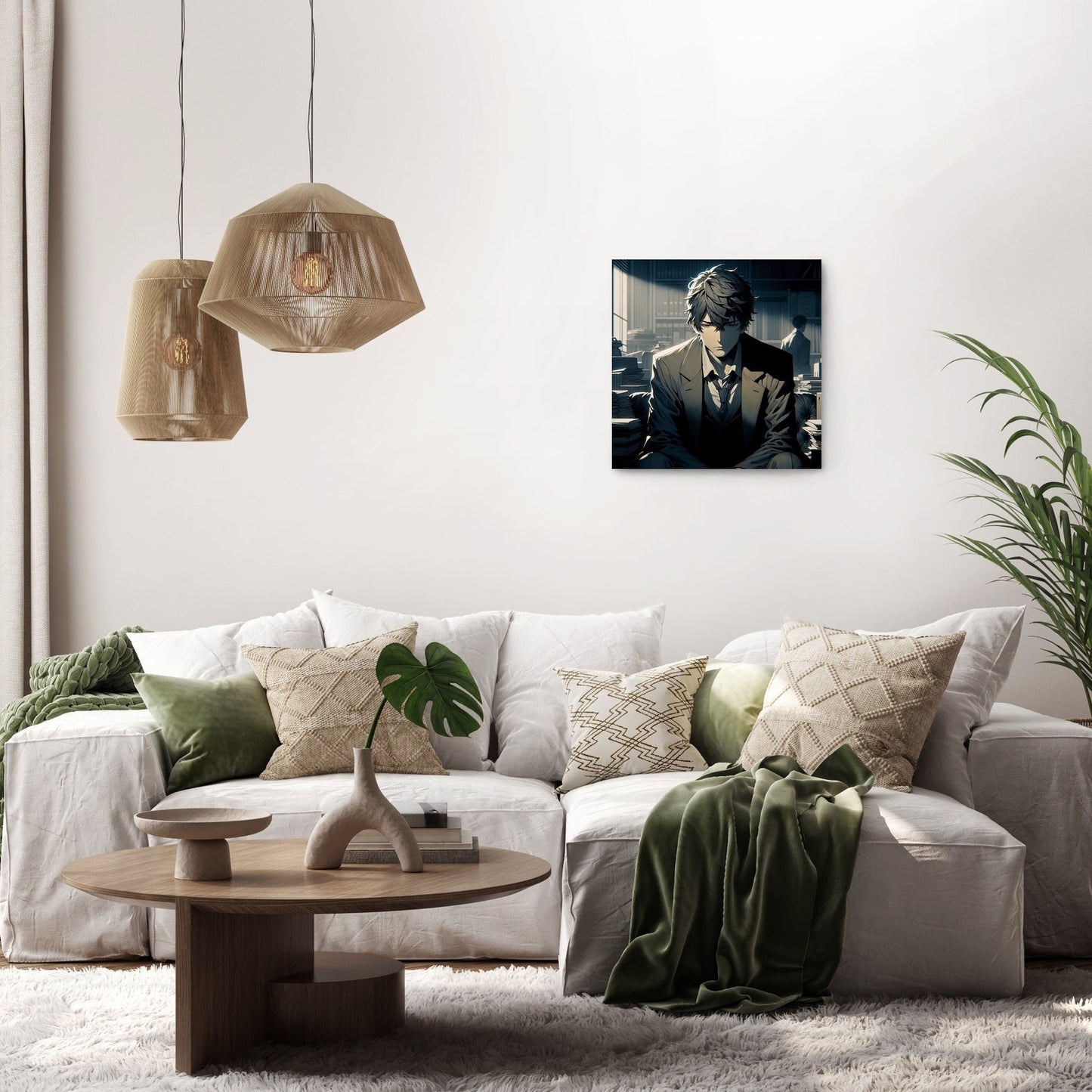 Detective's Solitude Canvas