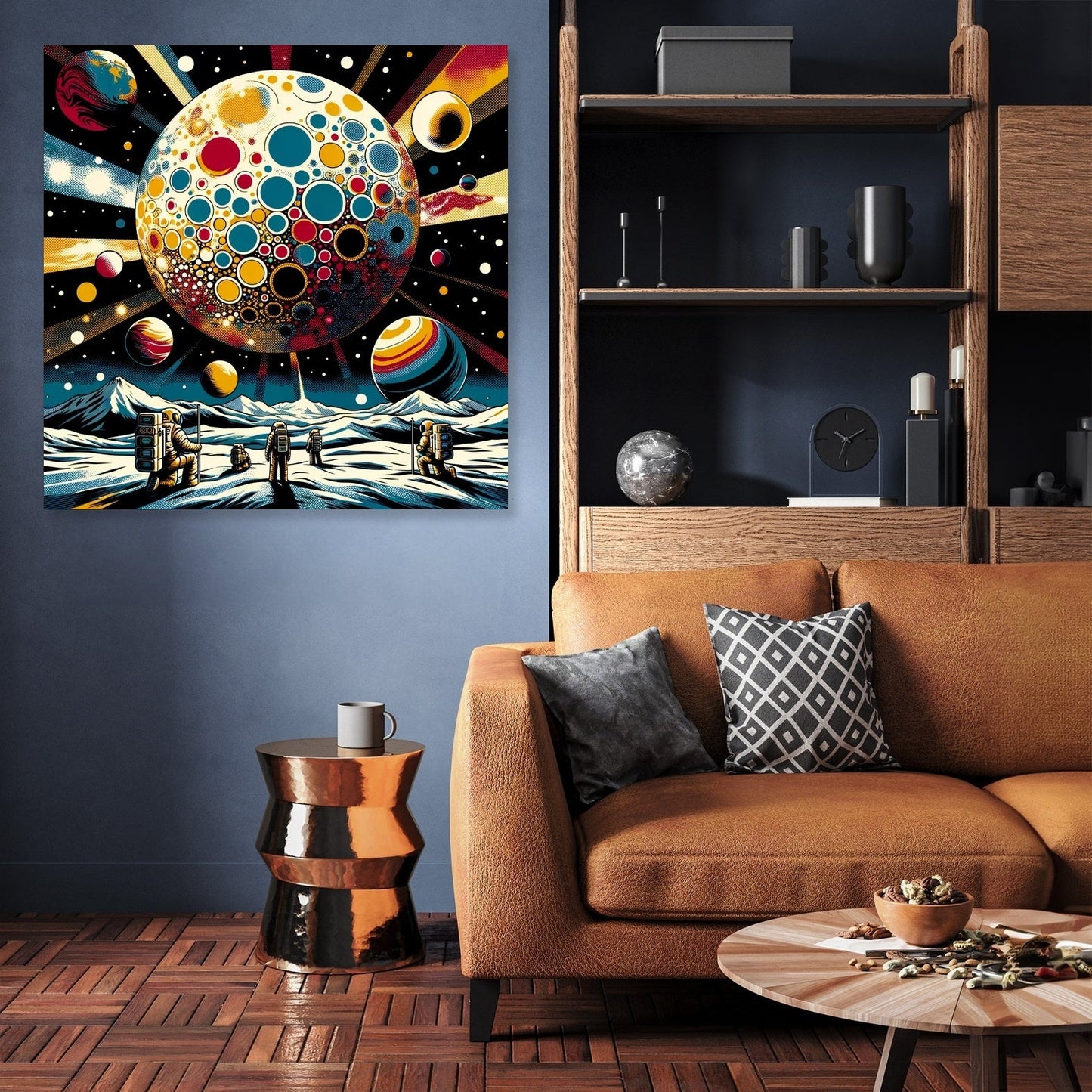 Cosmic Pop Exploration Canvas