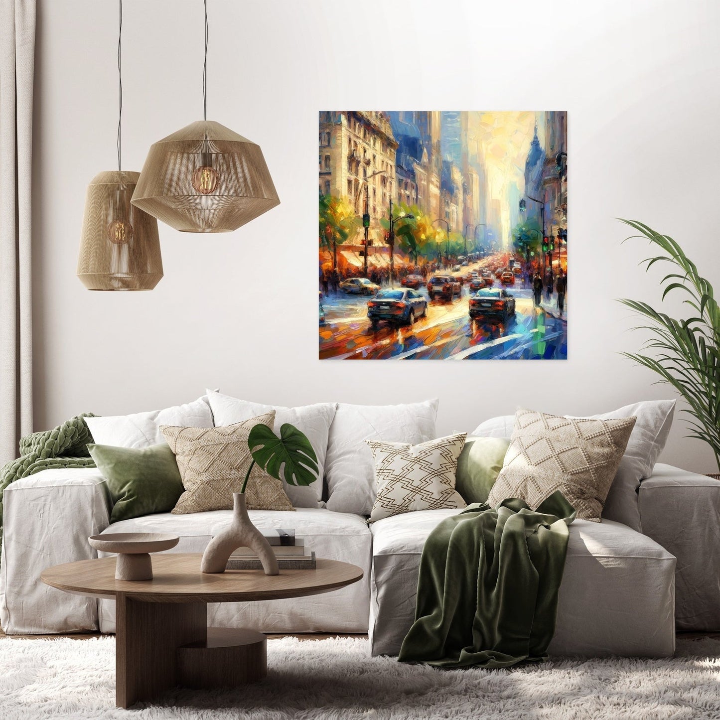 City Vibrance Canvas