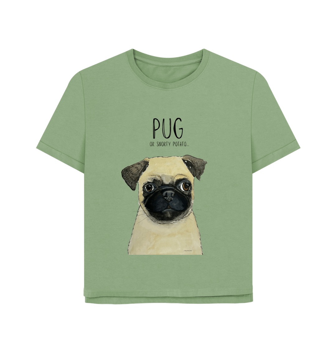 Pug Women's Relaxed Fit T Shirt