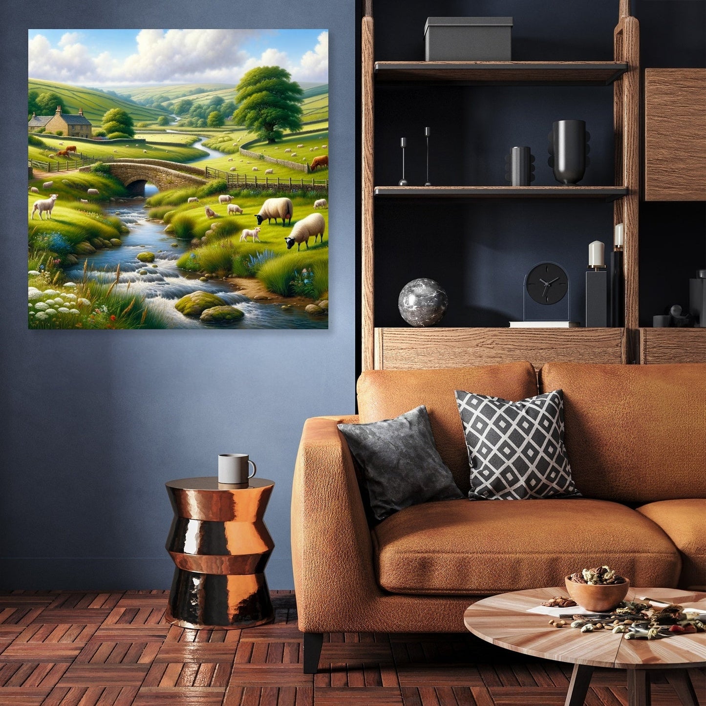 Pastoral Countryside Canvas