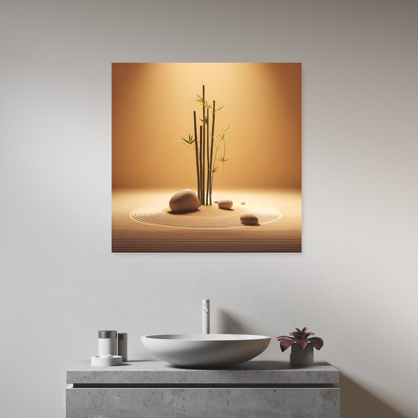 Zen Garden Serenity Canvas