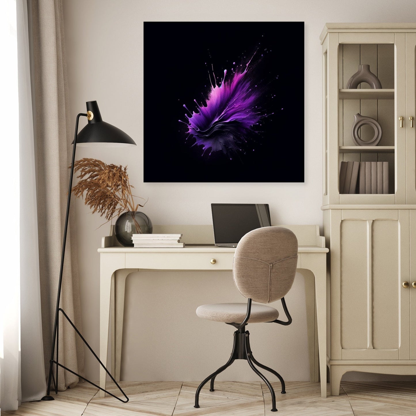 Purple Mystery Canvas