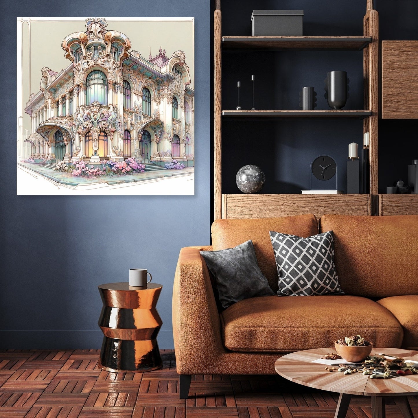 Nouveau Nature Canvas
